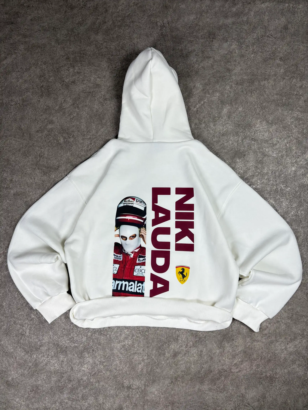 Niki Lauda Oversized Hooded Sweatshirt