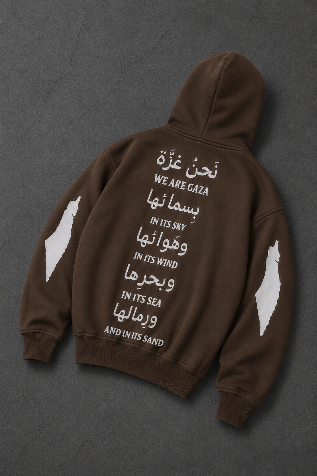 From Sky to Sand Oversized Hooded Sweatshirt