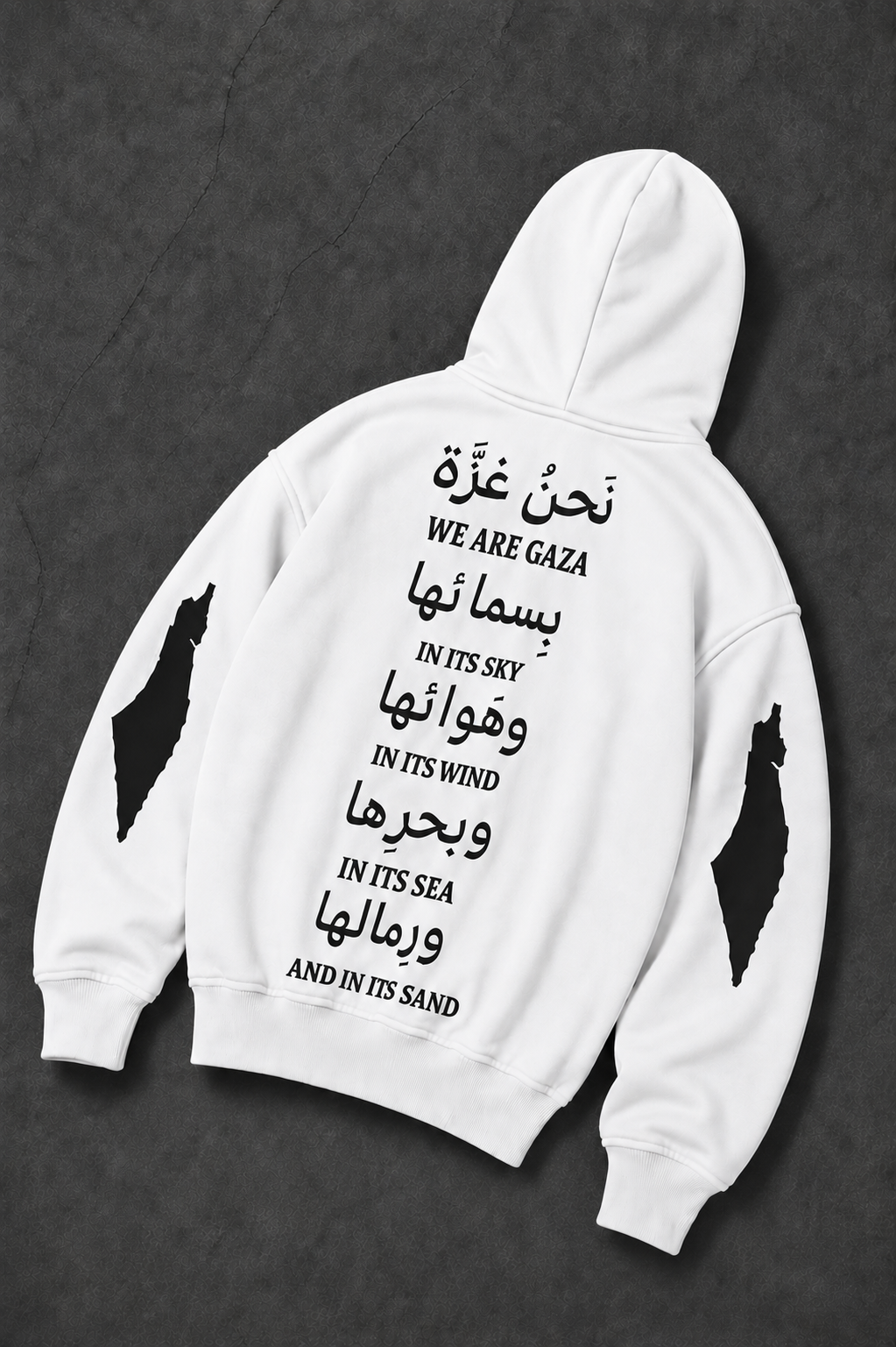 From Sky to Sand Oversized Hooded Sweatshirt