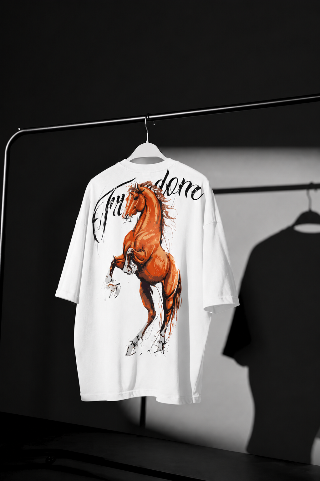 Freedom Horse Oversized Tee