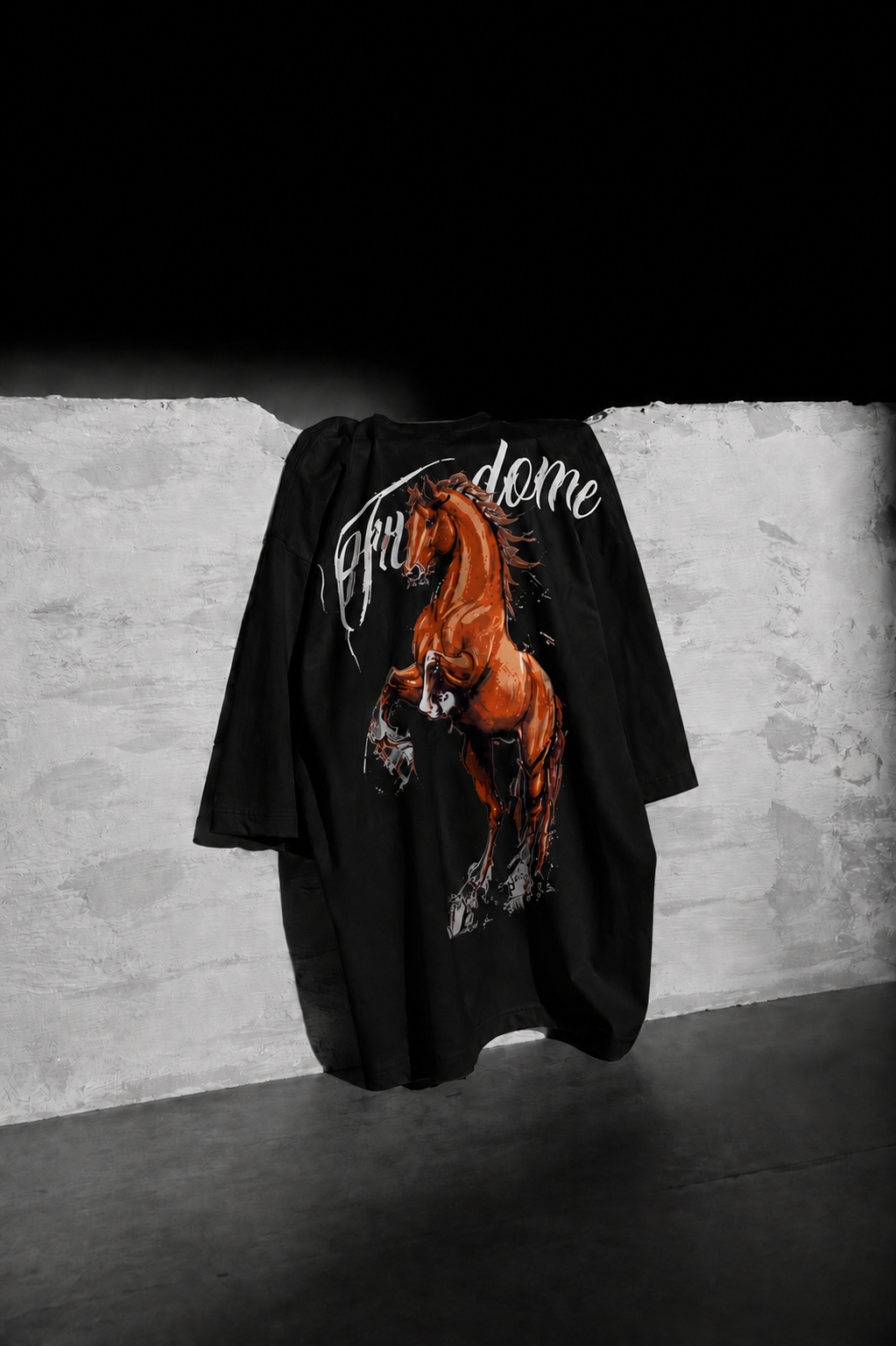 Freedom Horse Oversized Tee