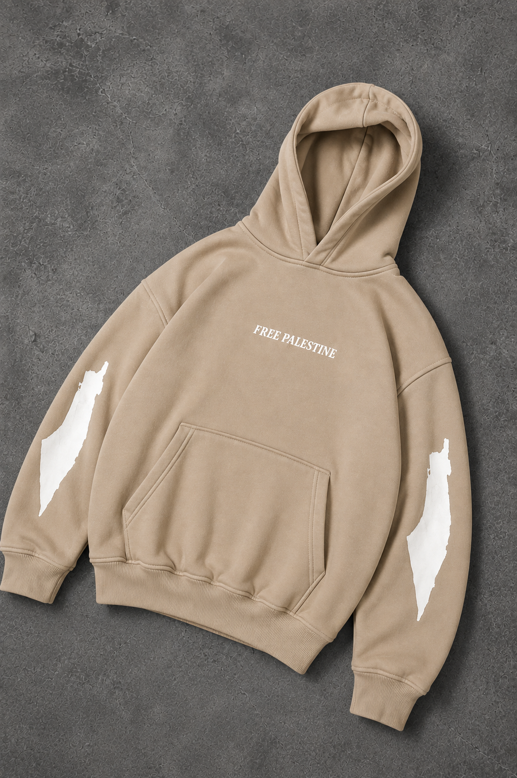 From Sky to Sand Oversized Hooded Sweatshirt
