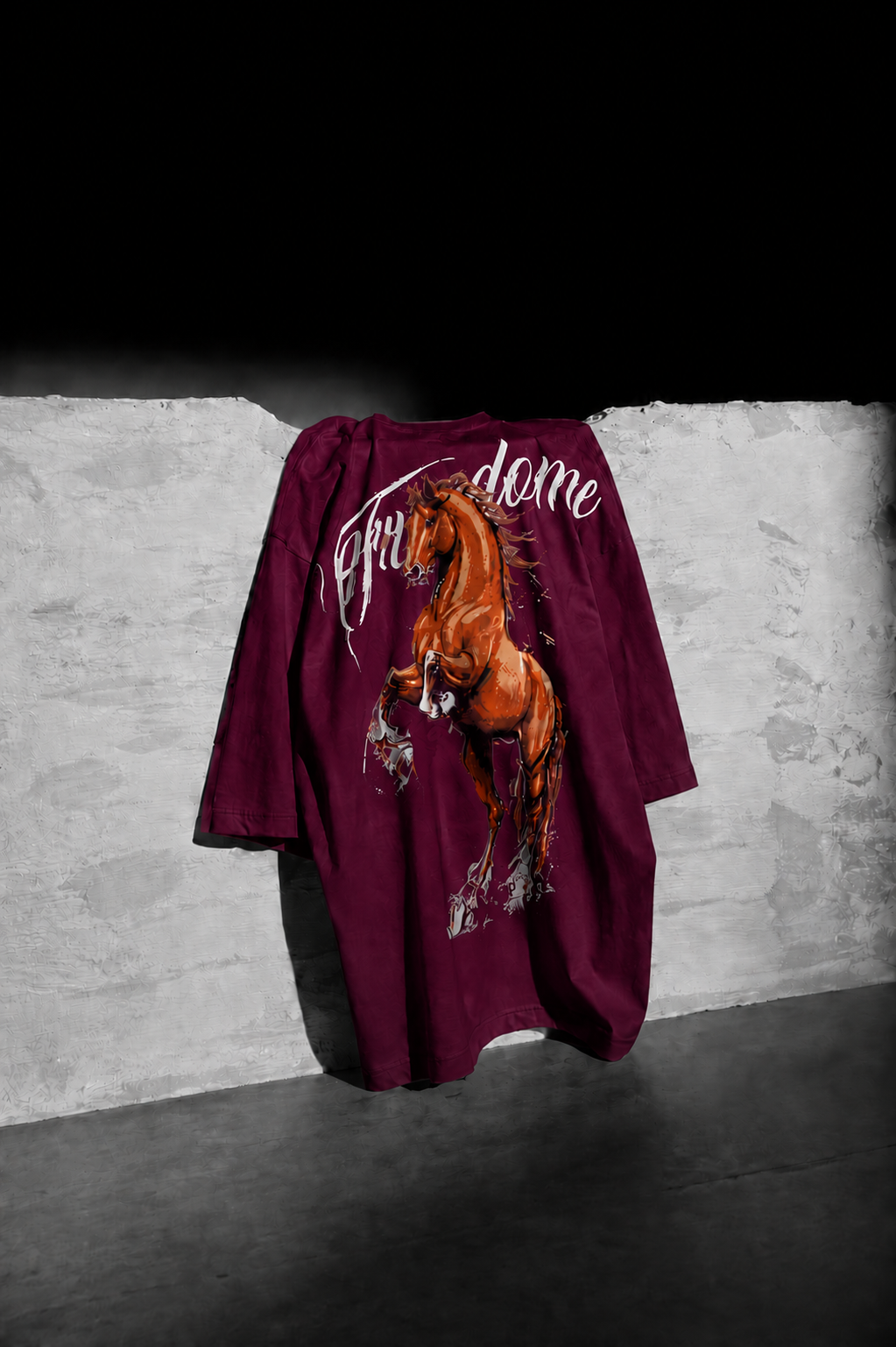 Freedom Horse Oversized Tee