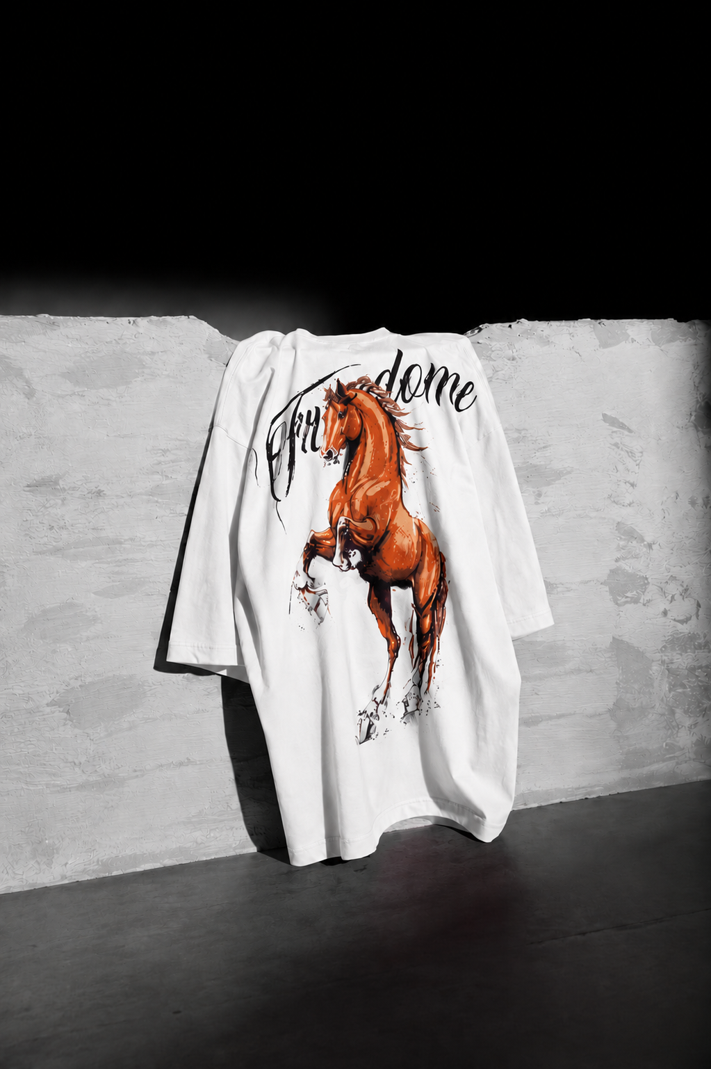 Freedom Horse Oversized Tee