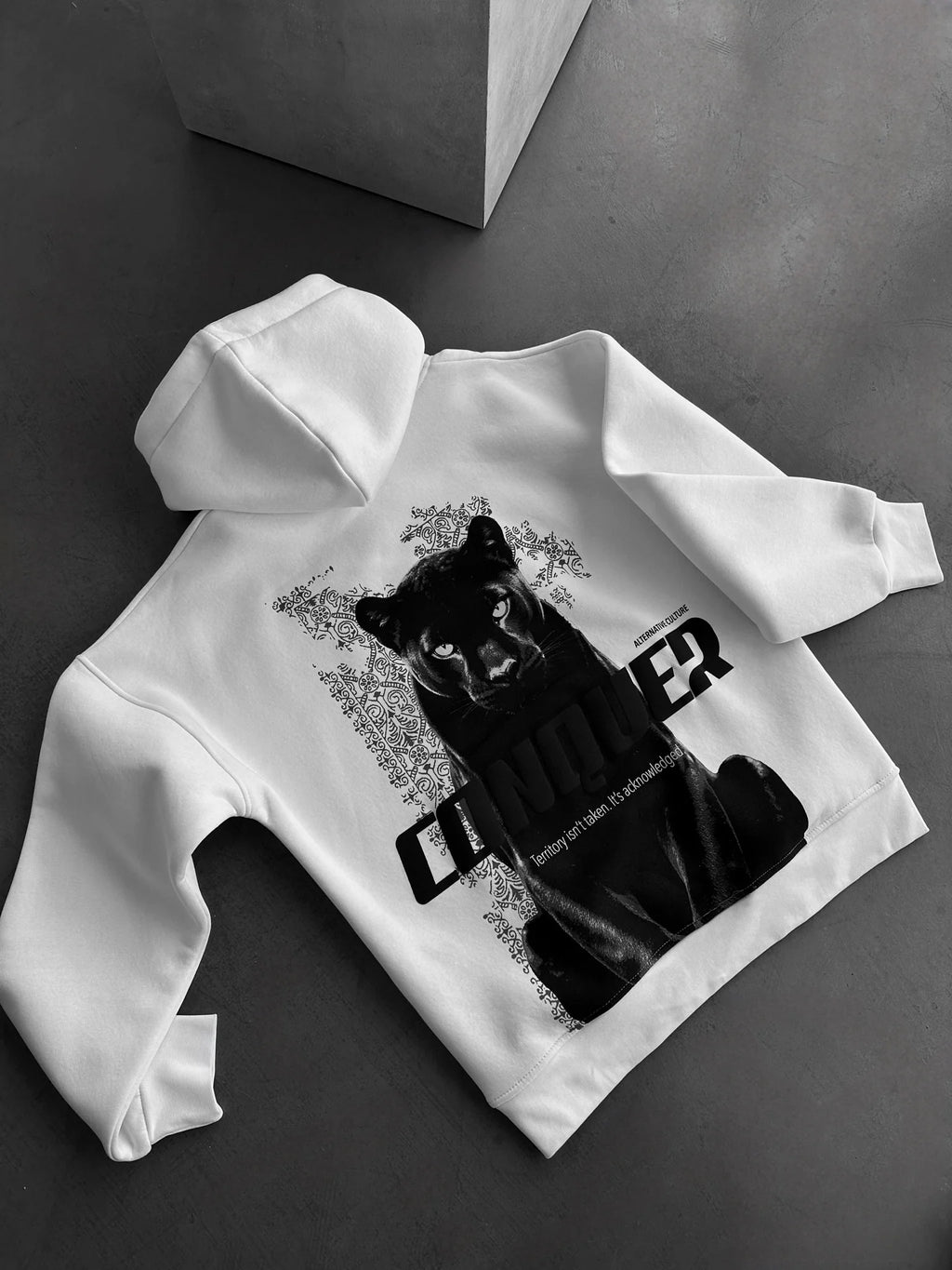 Conquer Oversized Hooded Sweatshirt