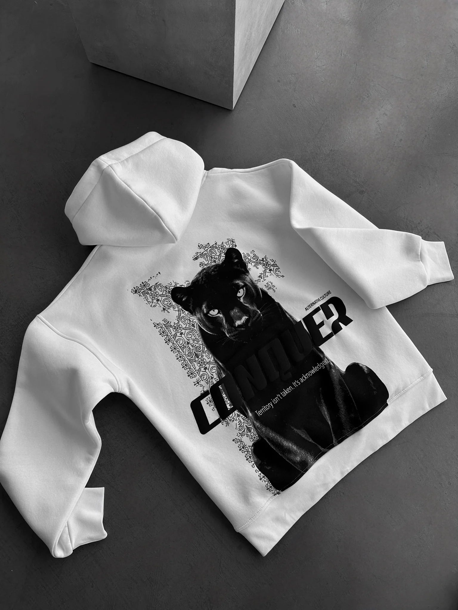 Conquer Oversized Hooded Sweatshirt