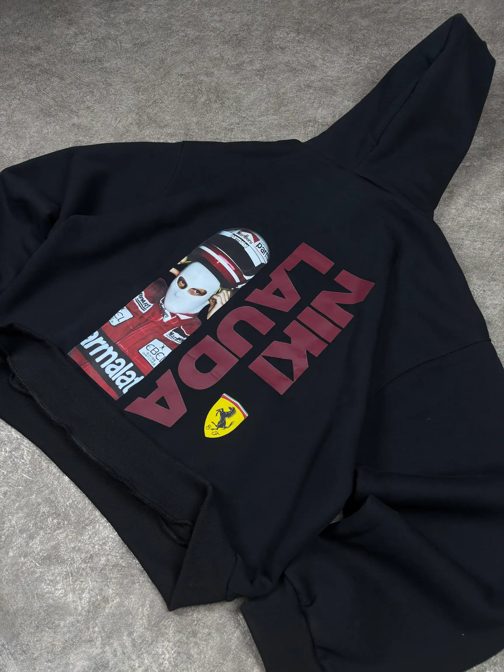 Niki Lauda Oversized Hooded Sweatshirt