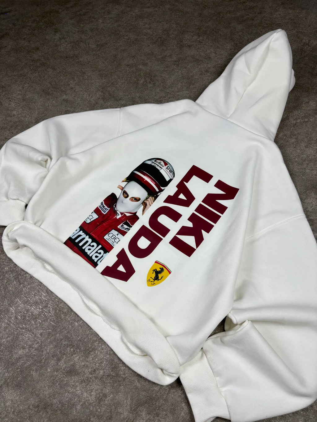 Niki Lauda Oversized Hooded Sweatshirt