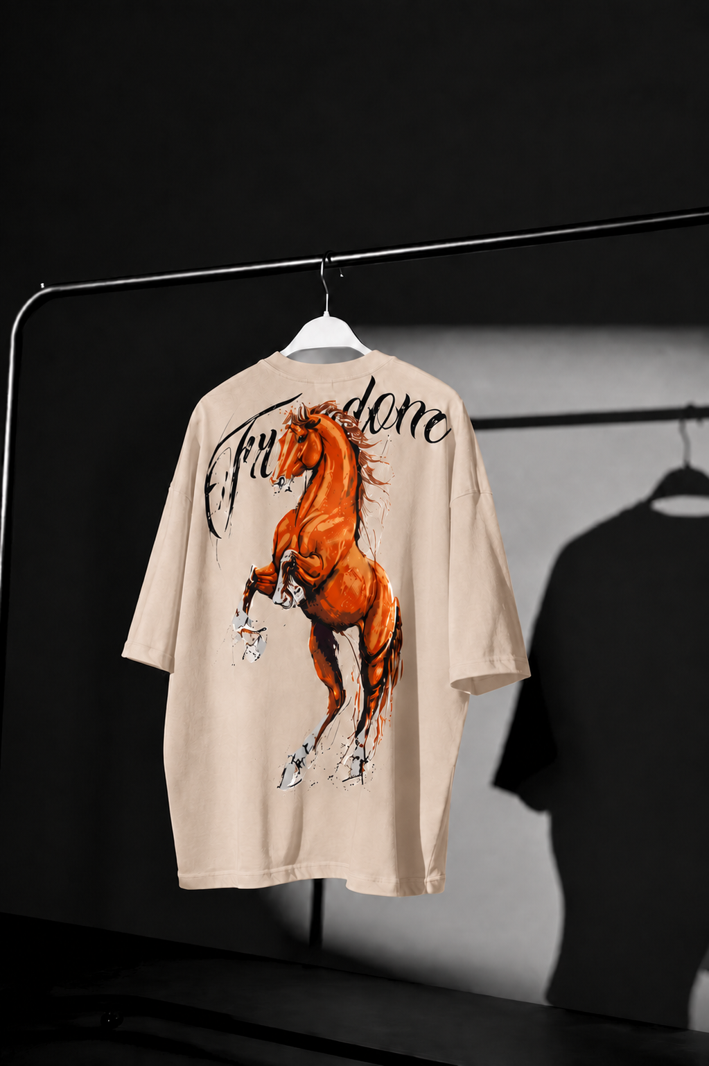 Freedom Horse Oversized Tee