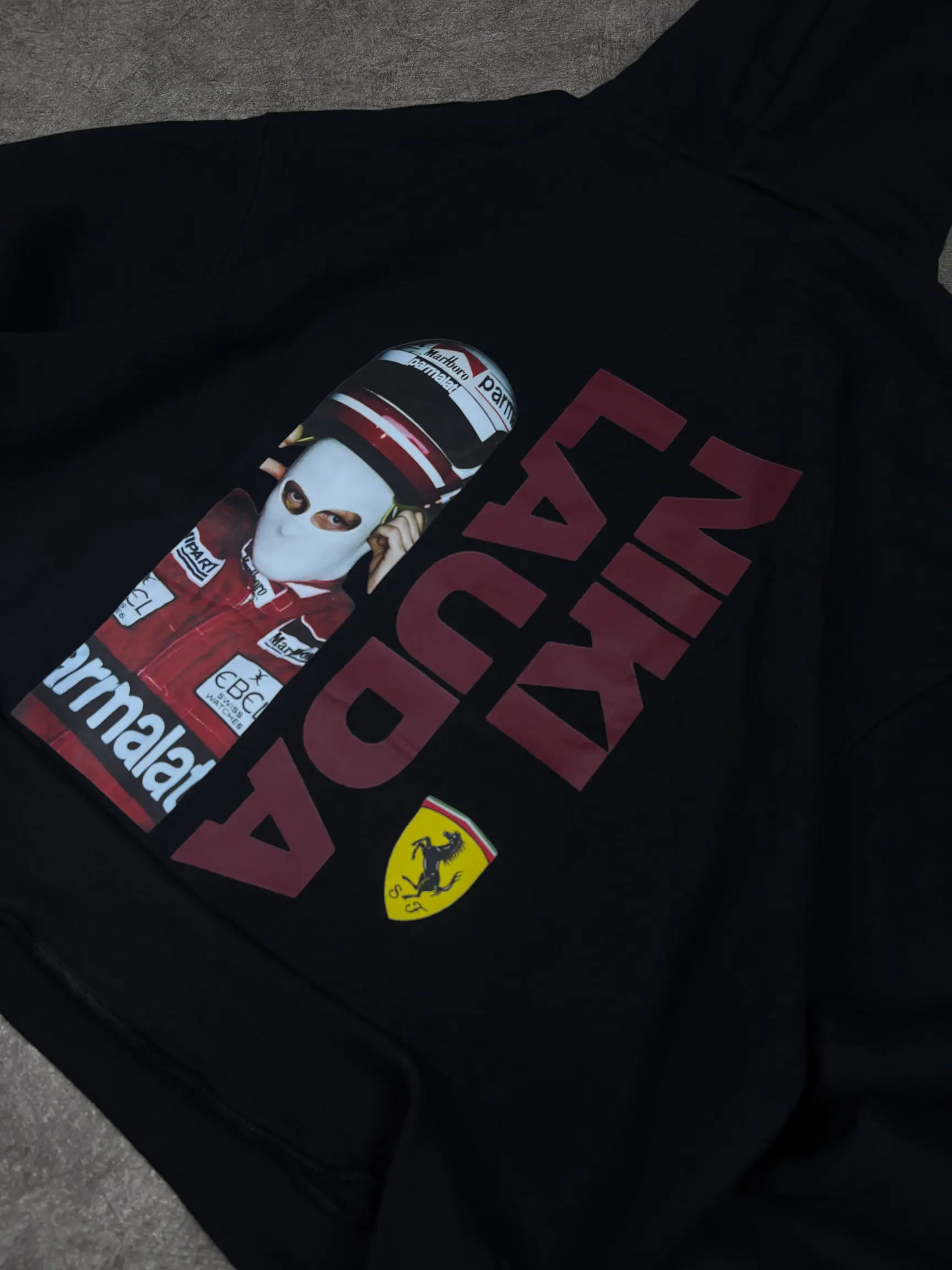 Niki Lauda Oversized Hooded Sweatshirt