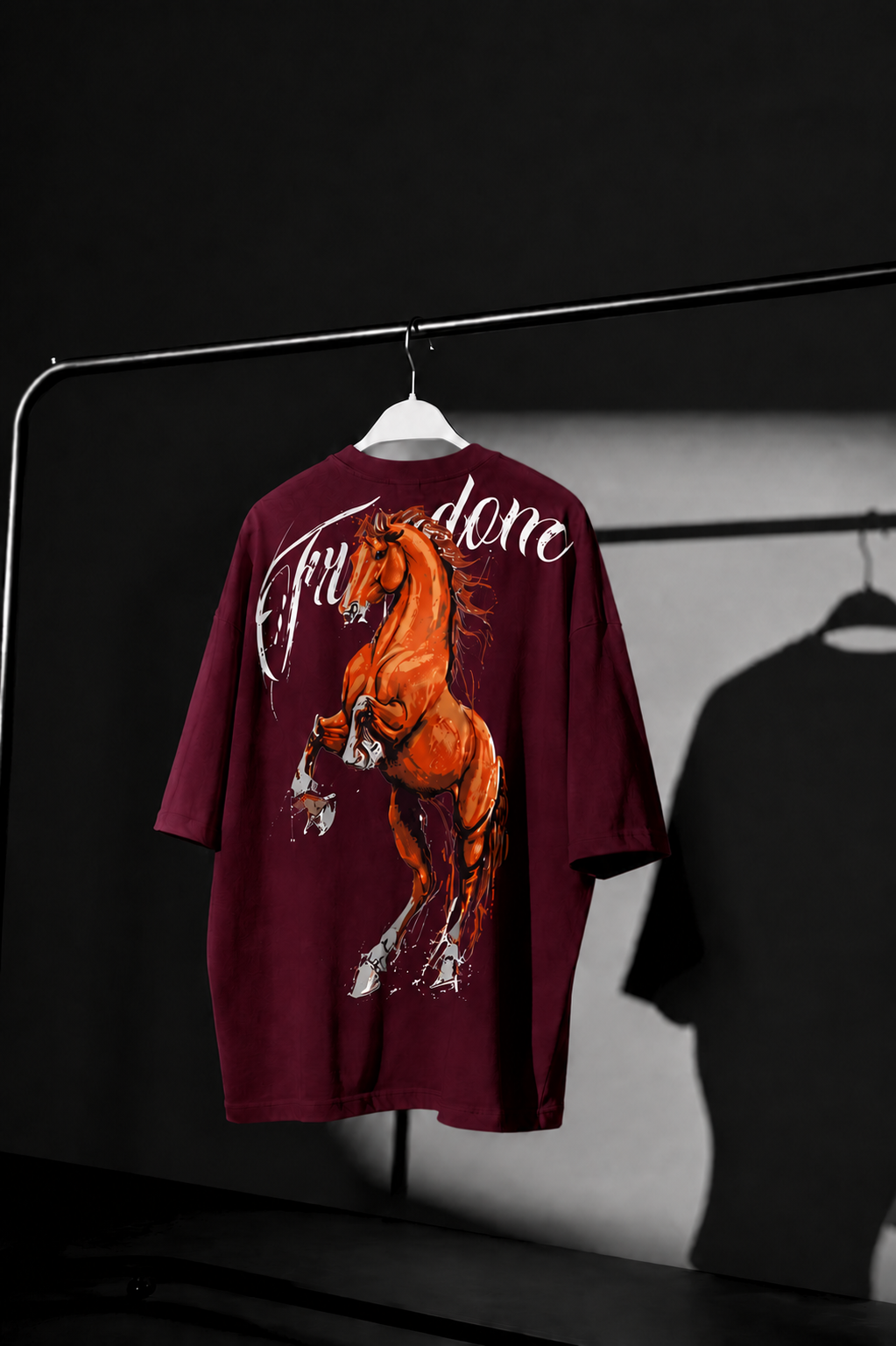 Freedom Horse Oversized Tee