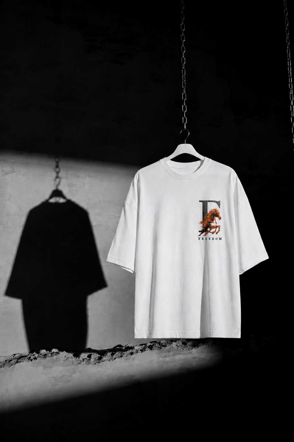 Freedom Horse Oversized Tee