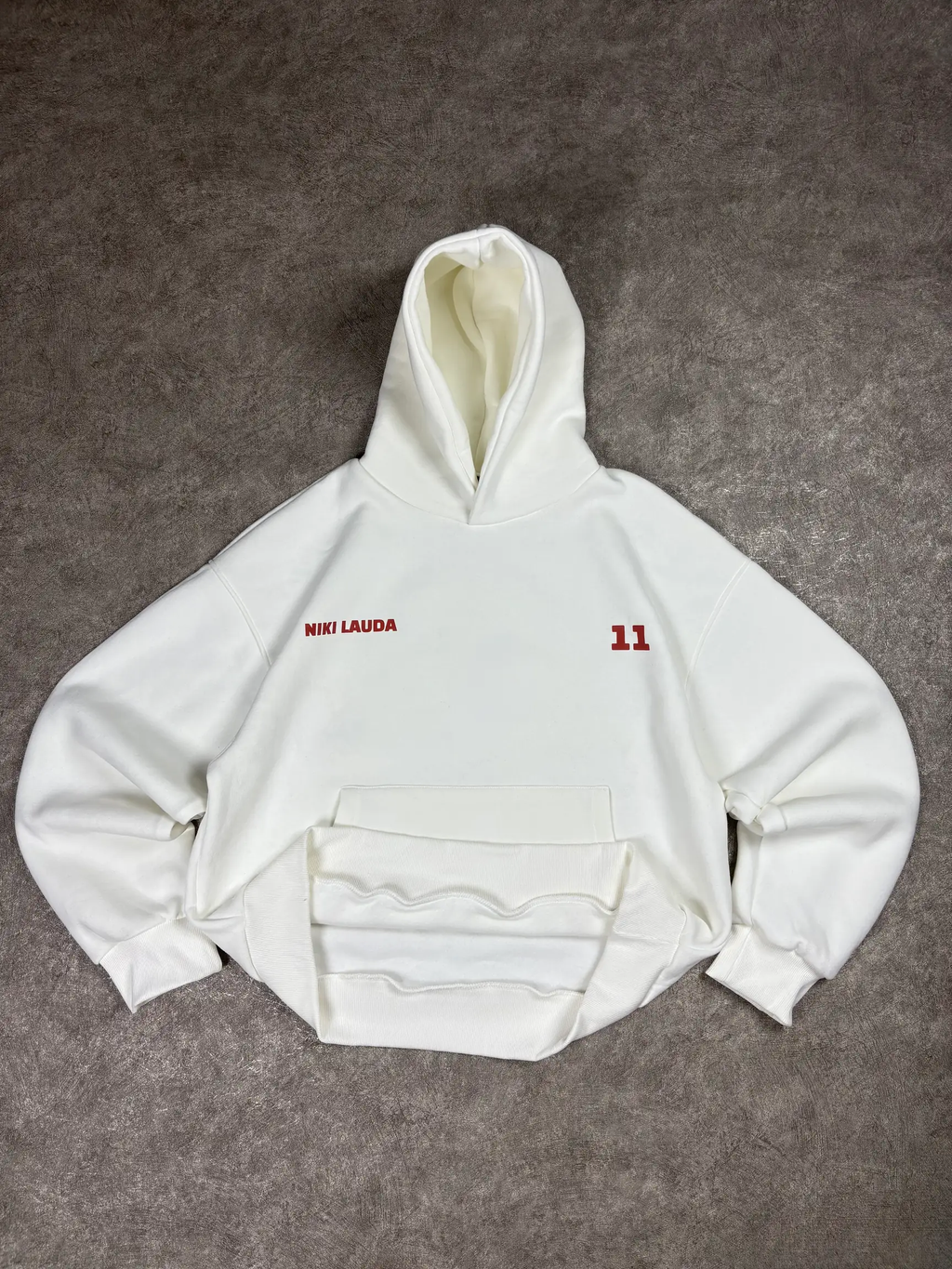 Niki Lauda Oversized Hooded Sweatshirt