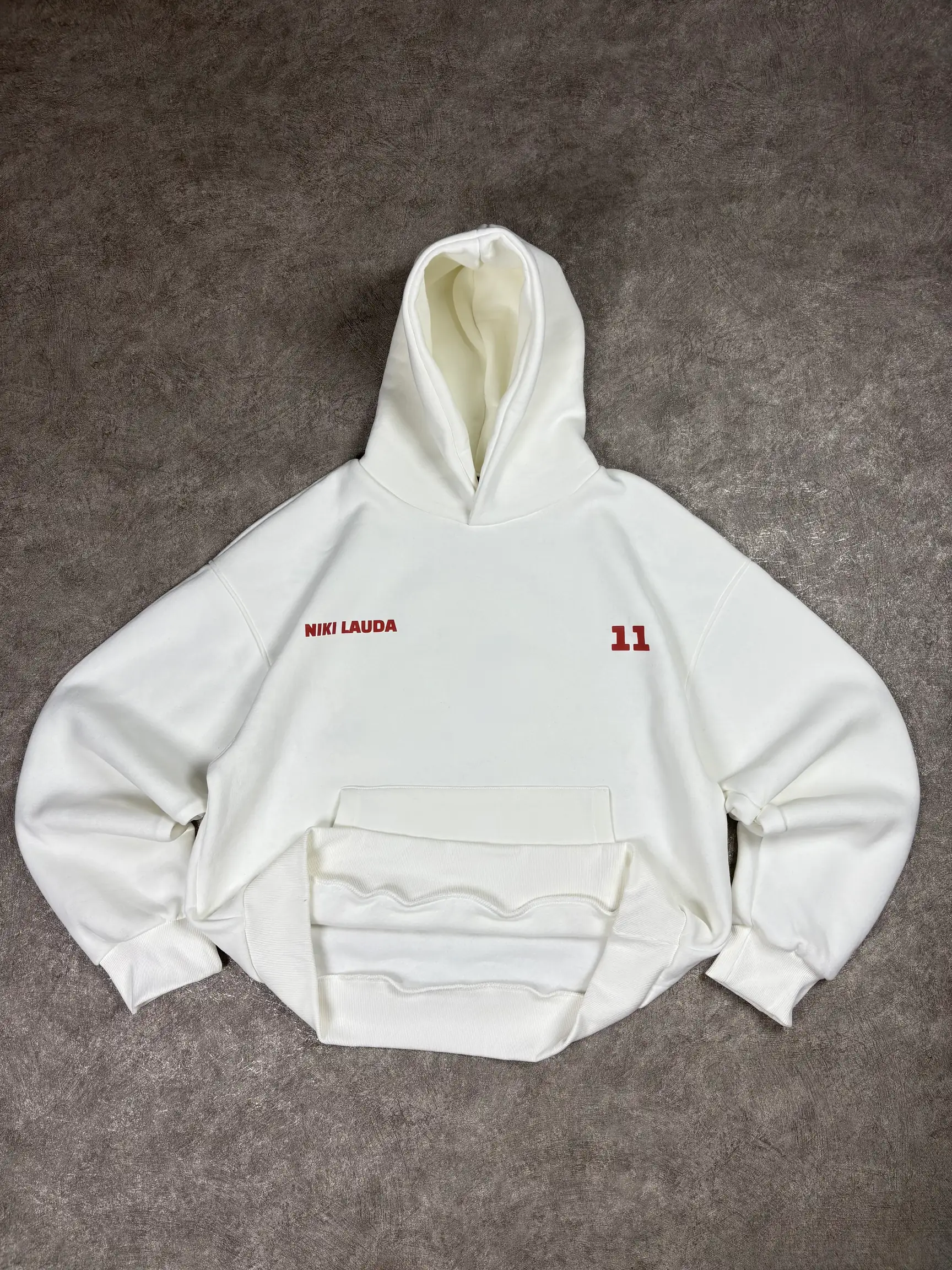 Niki Lauda Oversized Hooded Sweatshirt