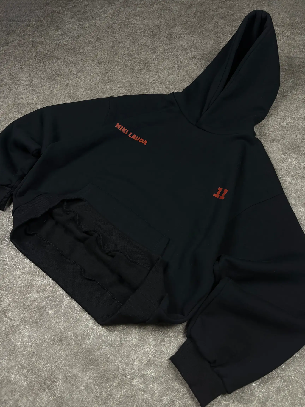 Niki Lauda Oversized Hooded Sweatshirt