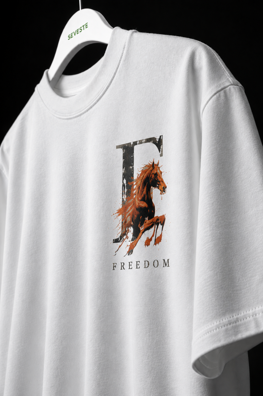 Freedom Horse Oversized Tee