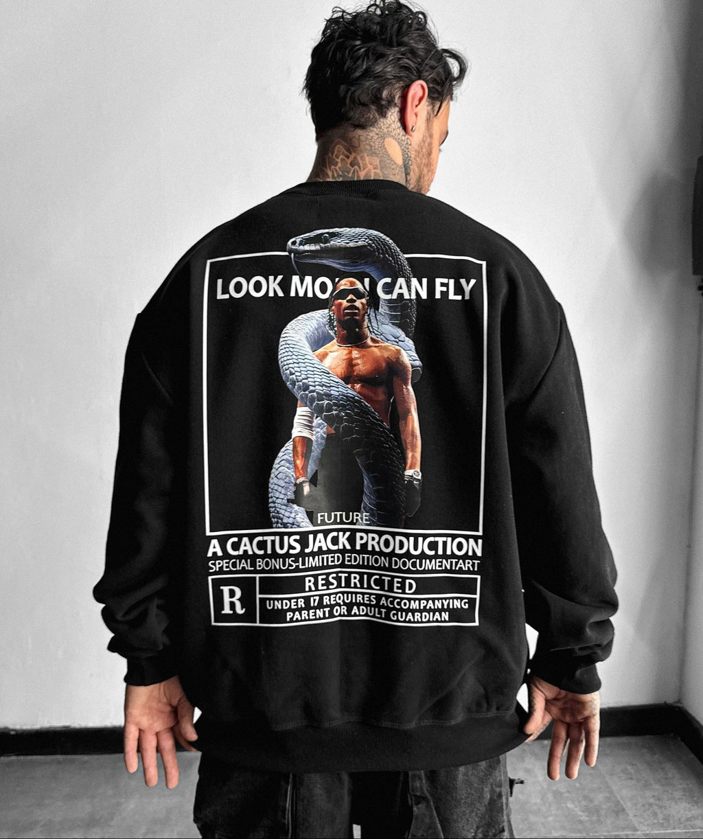Cactus Jack Oversized Sweatshirt