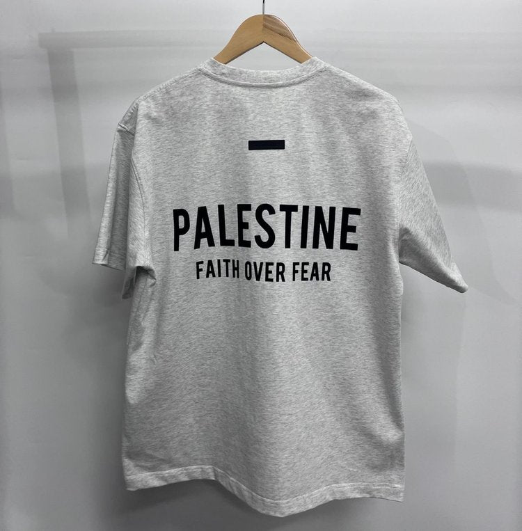 Faith Over Fear Oversized Tee
