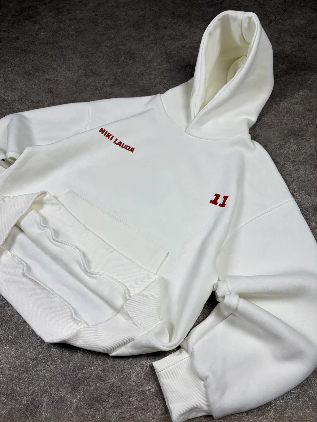 Niki Lauda Oversized Hooded Sweatshirt