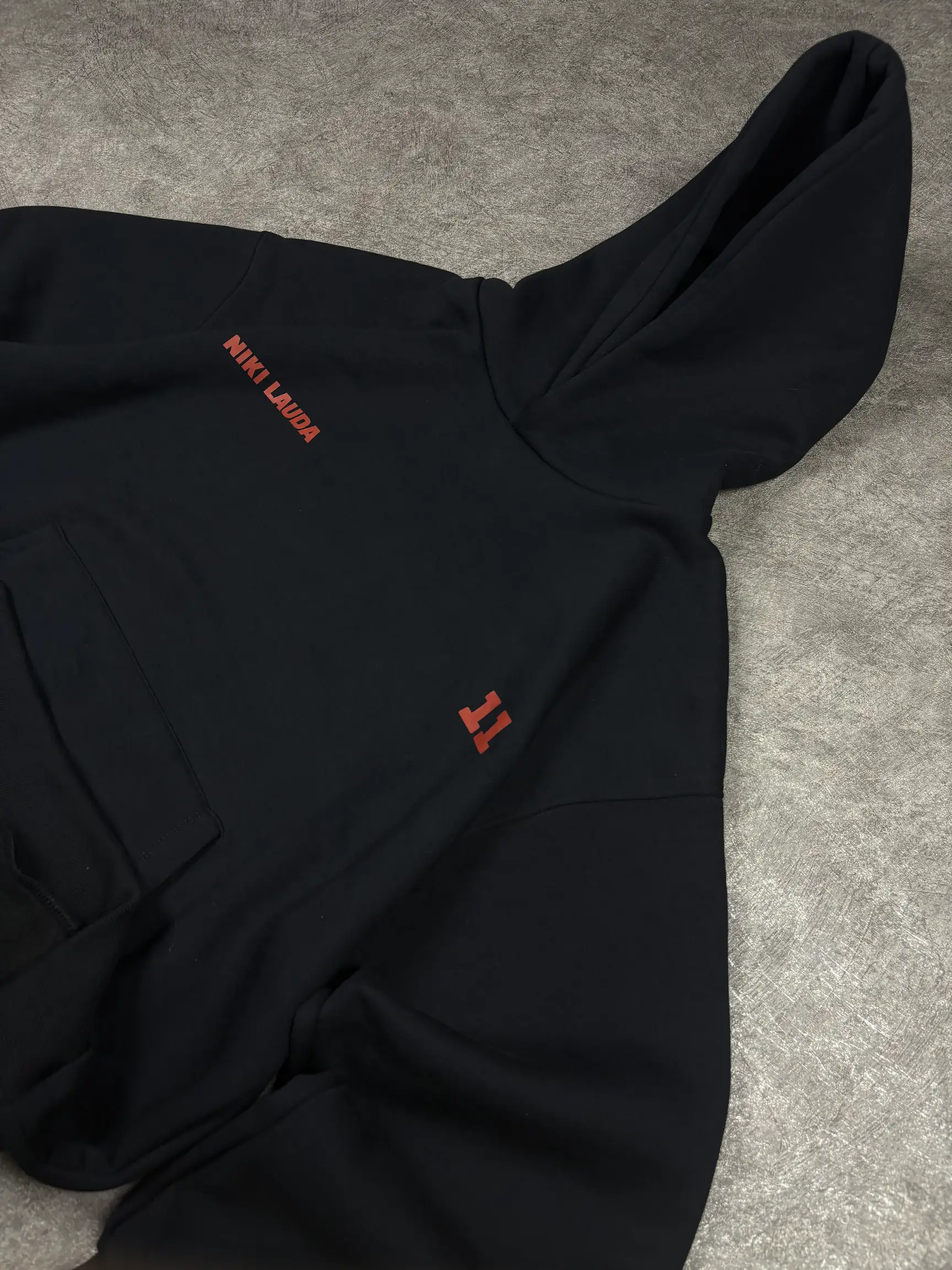 Niki Lauda Oversized Hooded Sweatshirt