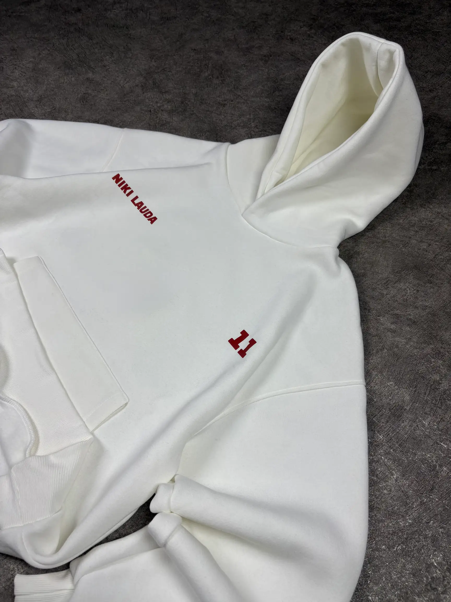 Niki Lauda Oversized Hooded Sweatshirt