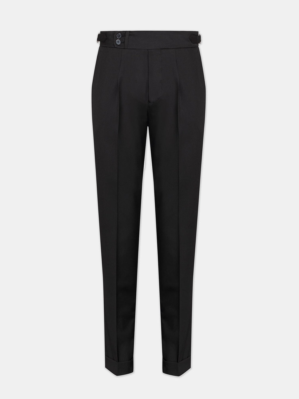 Black Double Breasted Suit 2-Piece