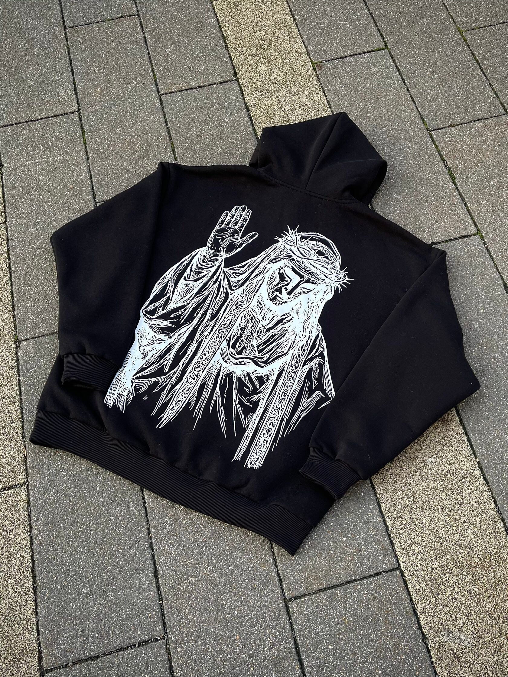 King of Jerusalem Oversized Hooded Sweatshirt
