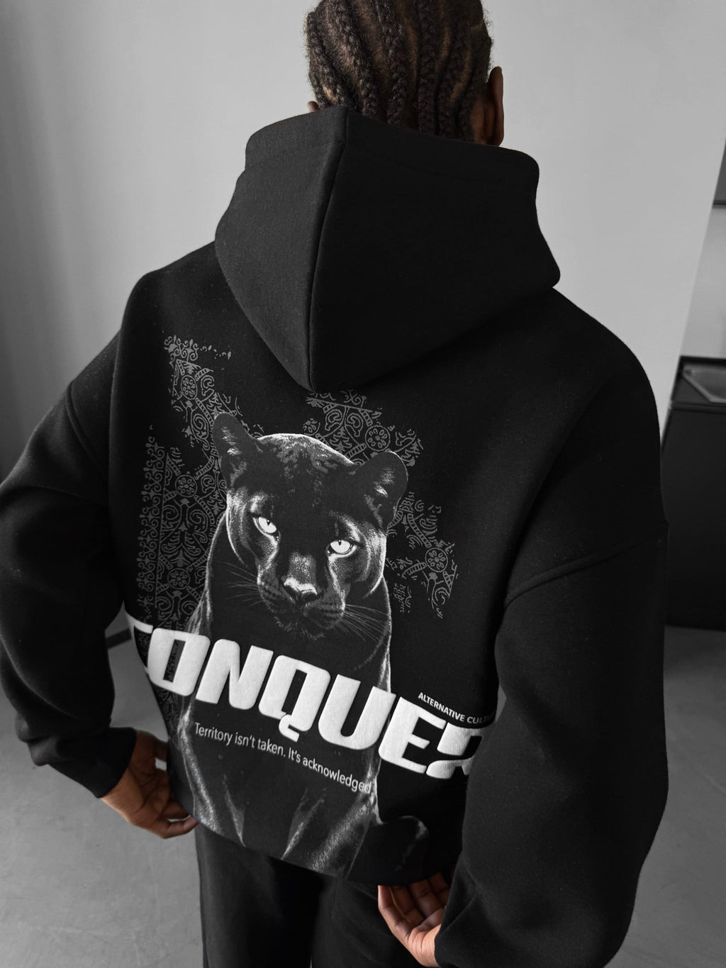 Conquer Oversized Hooded Sweatshirt