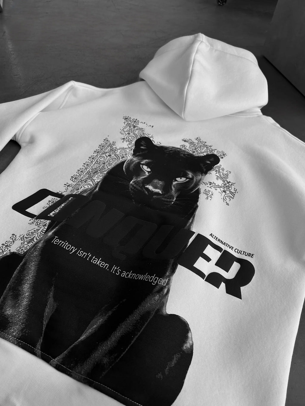 Conquer Oversized Hooded Sweatshirt