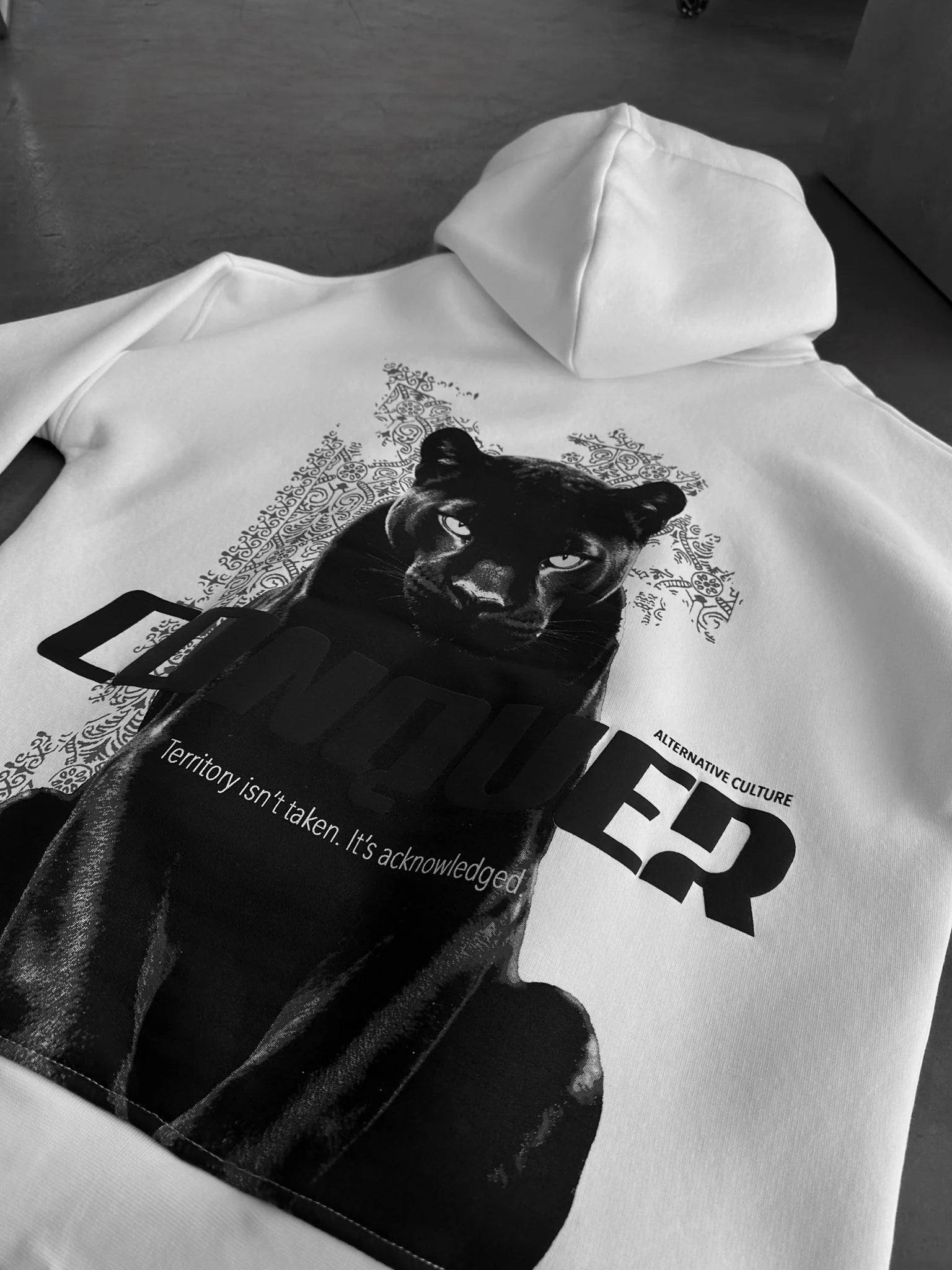 Conquer Oversized Hooded Sweatshirt