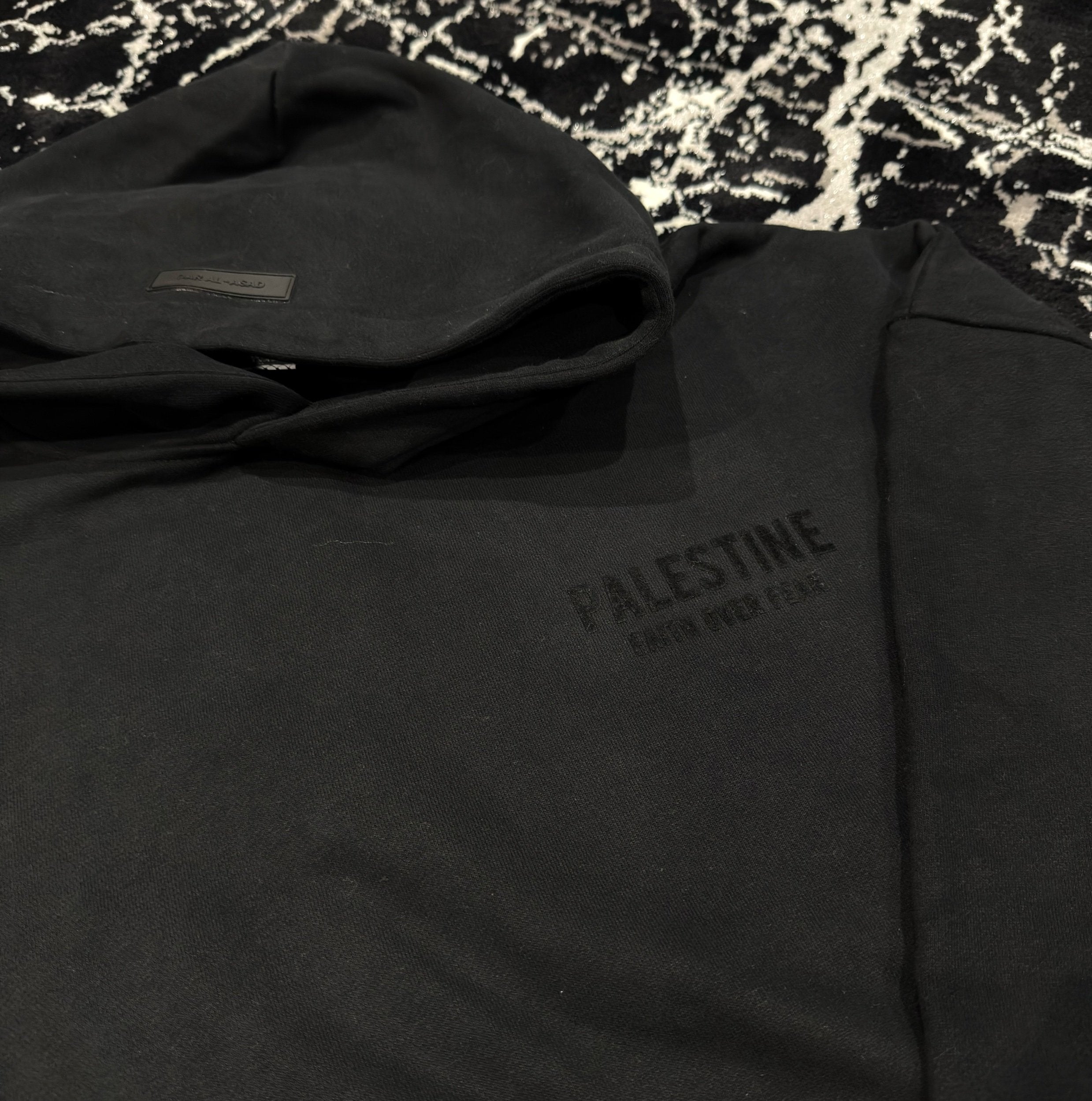Faith Over Fear Oversized Hooded Sweatshirt