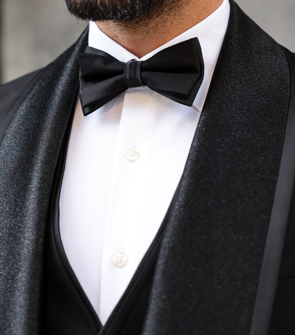 Black Slim-Fit Tuxedo 3-Piece