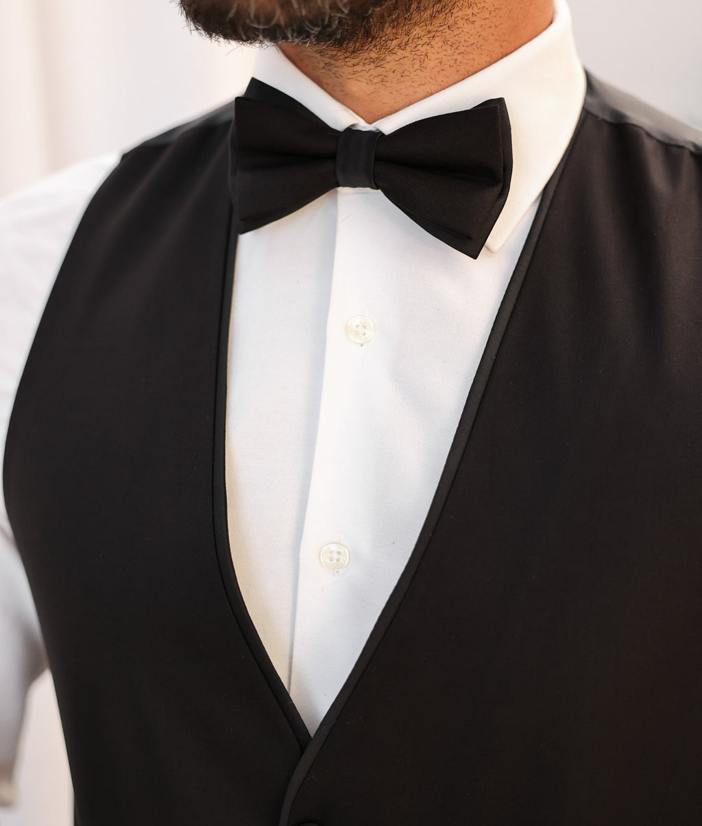 Black Slim-Fit Tuxedo 3-Piece