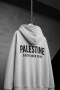 Faith Over Fear Oversized Hooded Sweatshirt