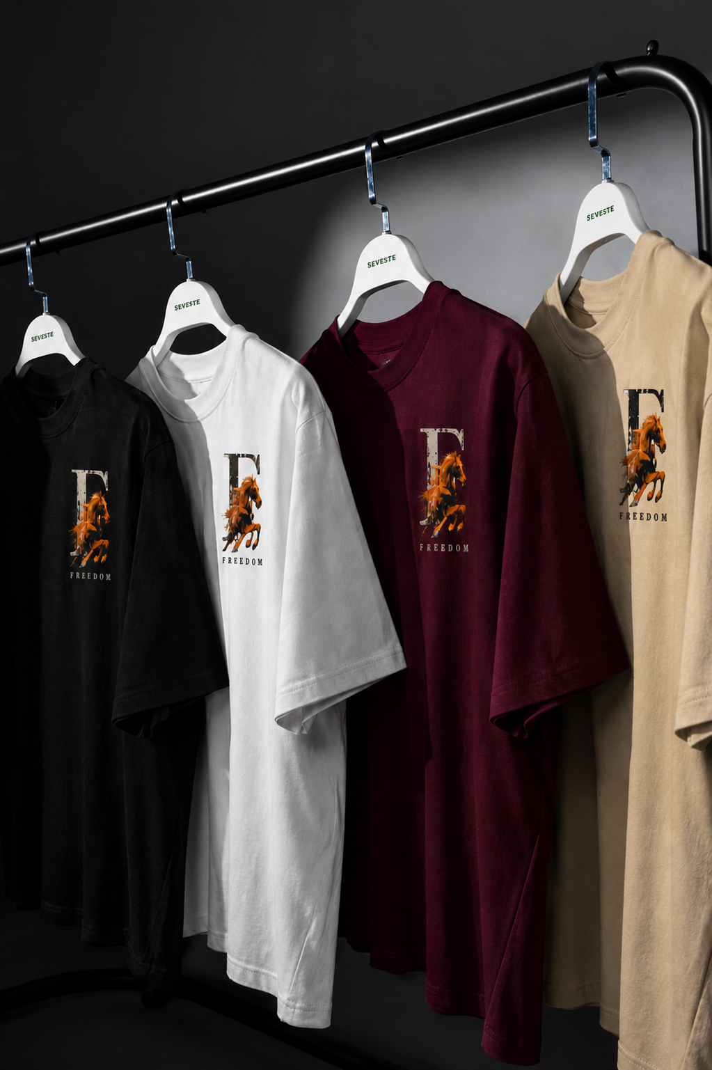 Freedom Horse Oversized Tee