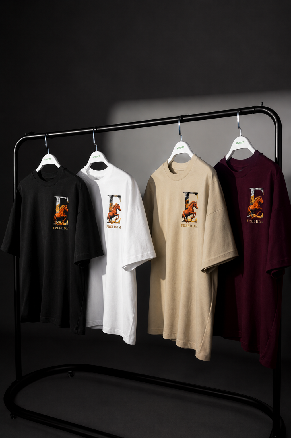 Freedom Horse Oversized Tee