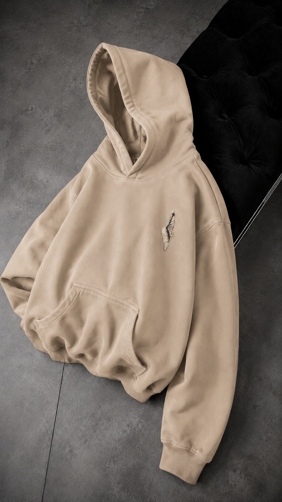 Beyond Borders Oversized Hooded Sweatshirt