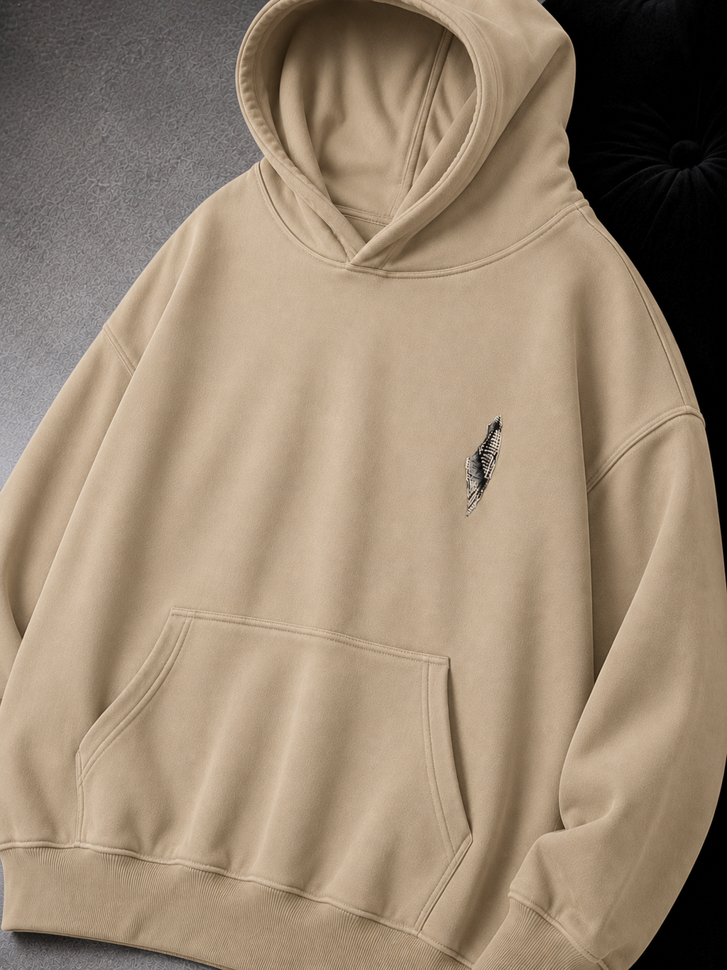 Beyond Borders Oversized Hooded Sweatshirt
