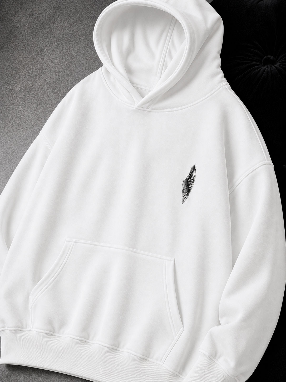 Beyond Borders Oversized Hooded Sweatshirt