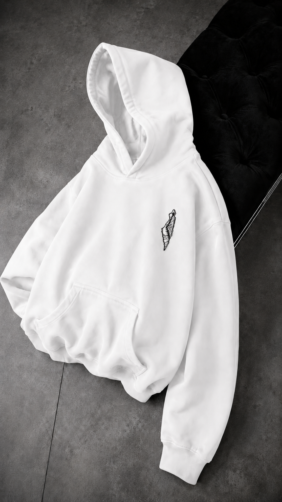 Beyond Borders Oversized Hooded Sweatshirt