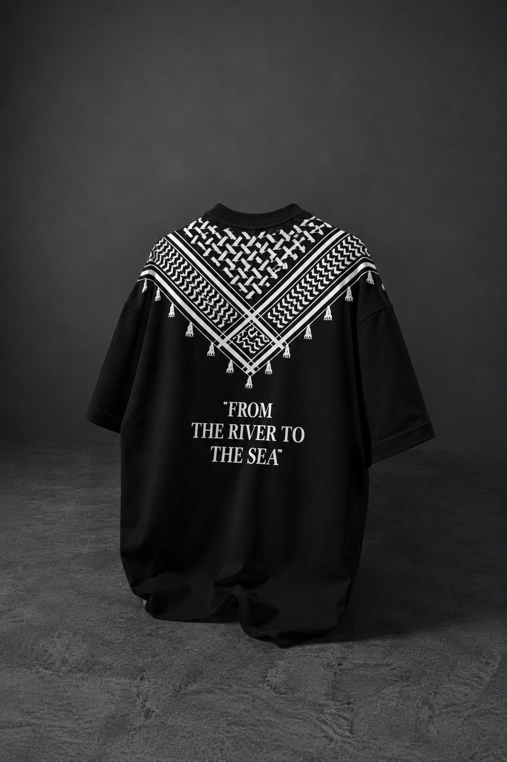 From The River To The Sea Oversized Tee