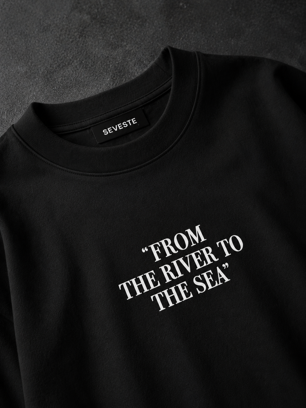 From The River To The Sea Oversized Tee