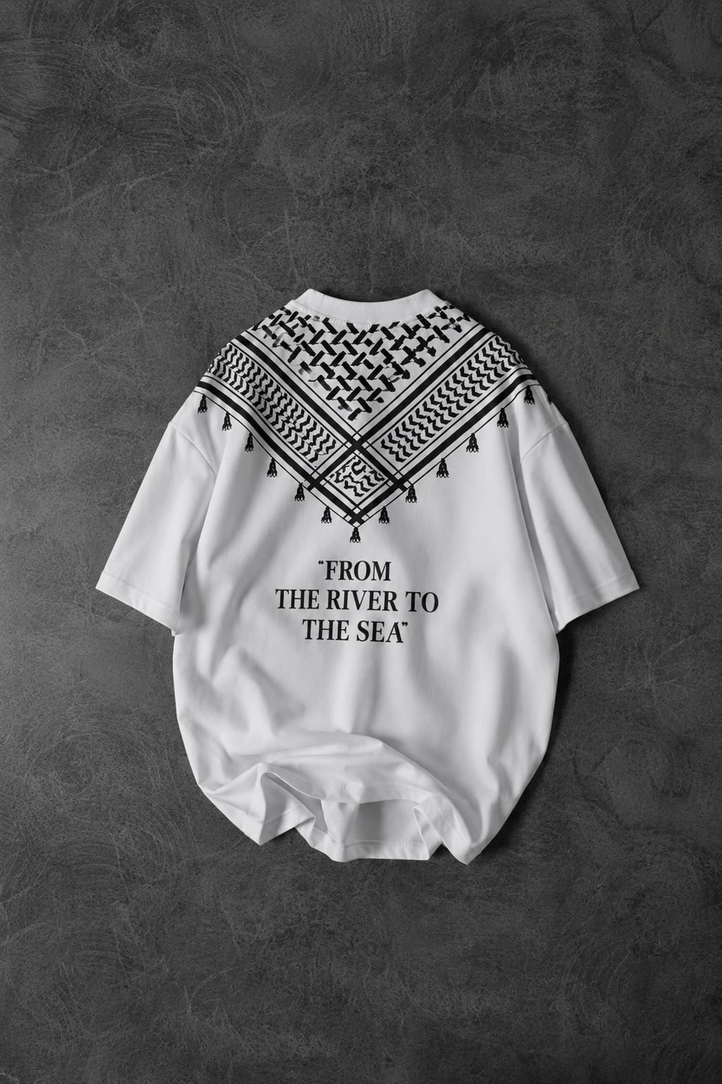 From The River To The Sea Oversized Tee