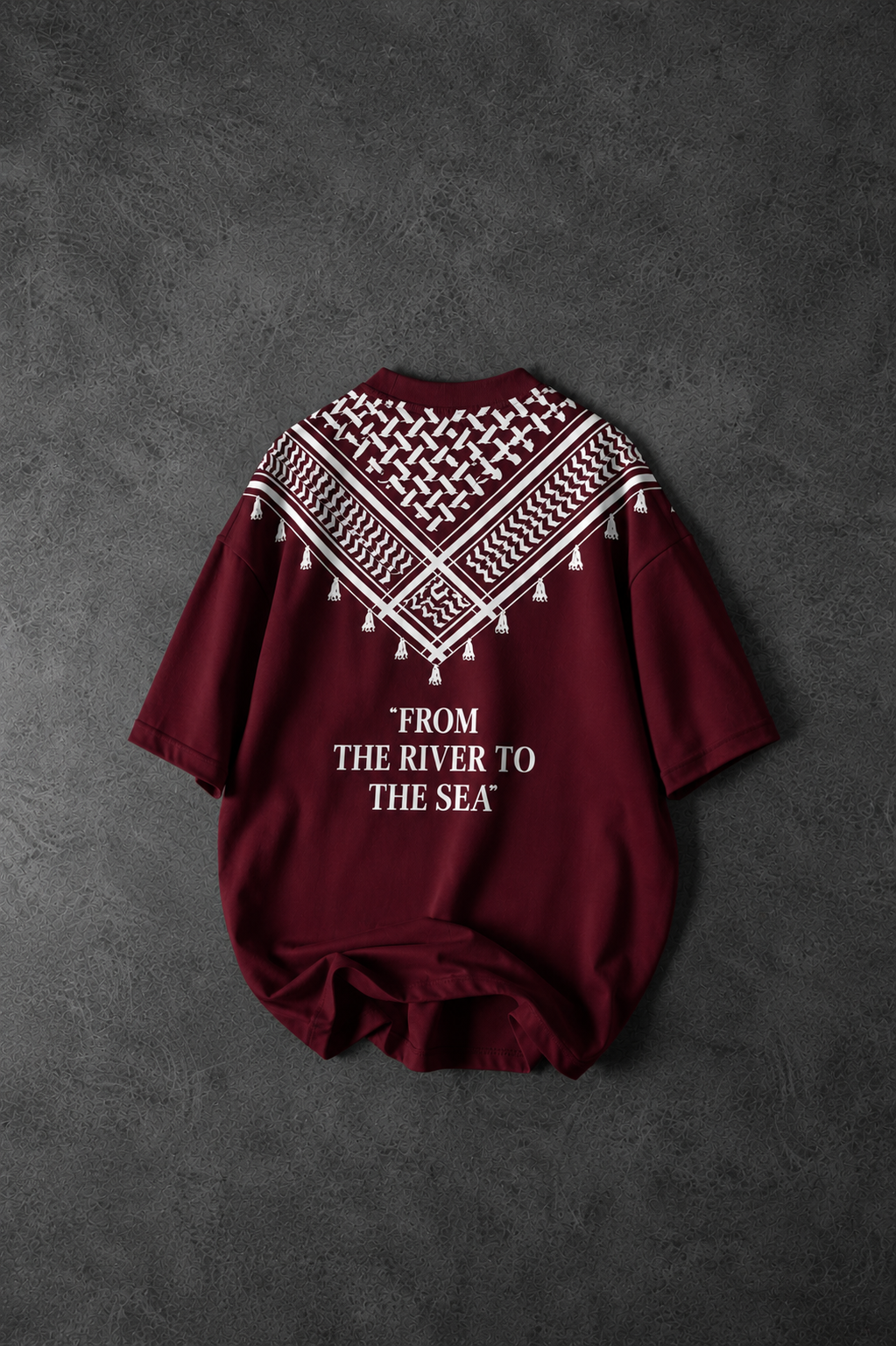 From The River To The Sea Oversized Tee