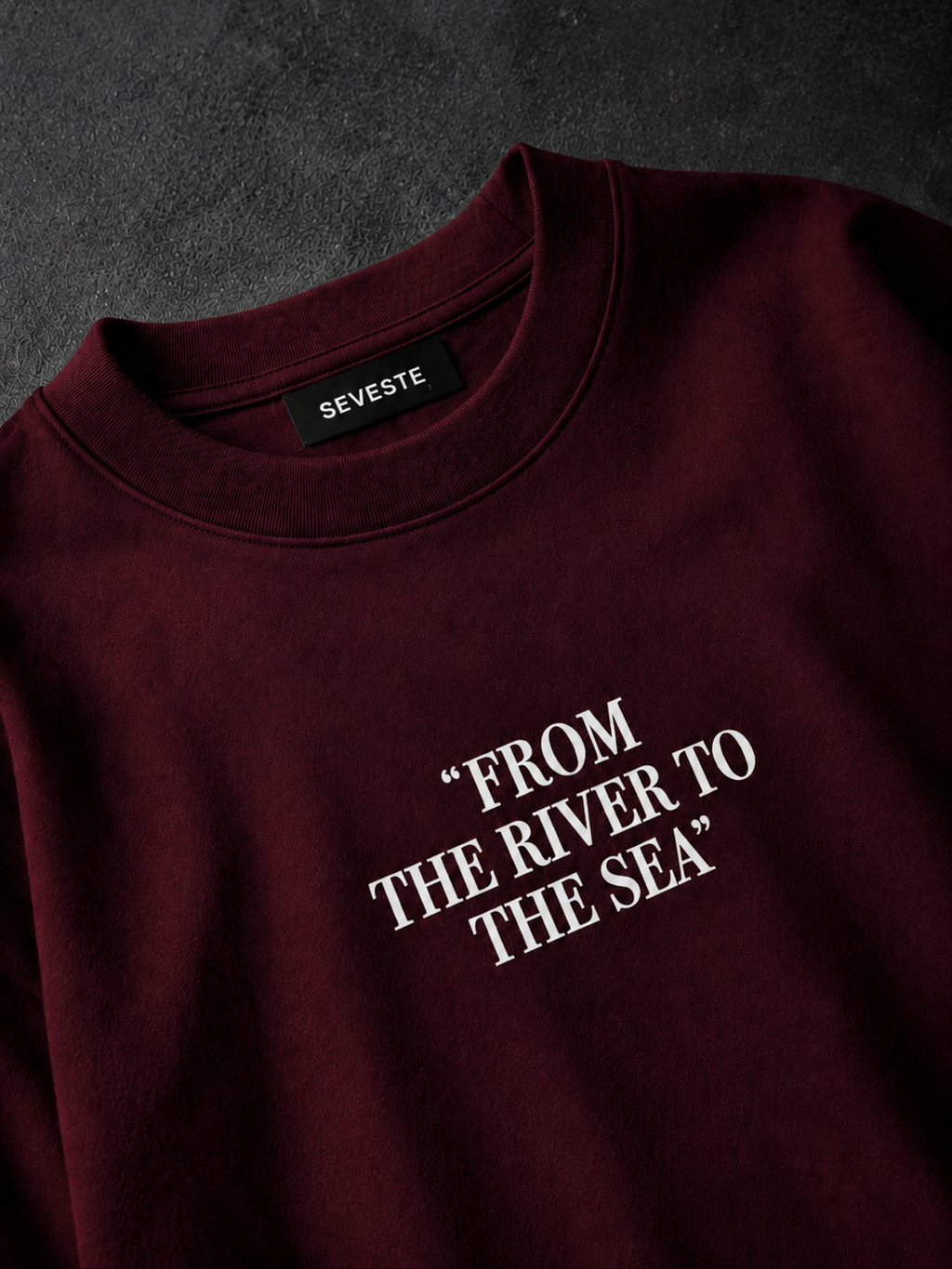 From The River To The Sea Oversized Tee