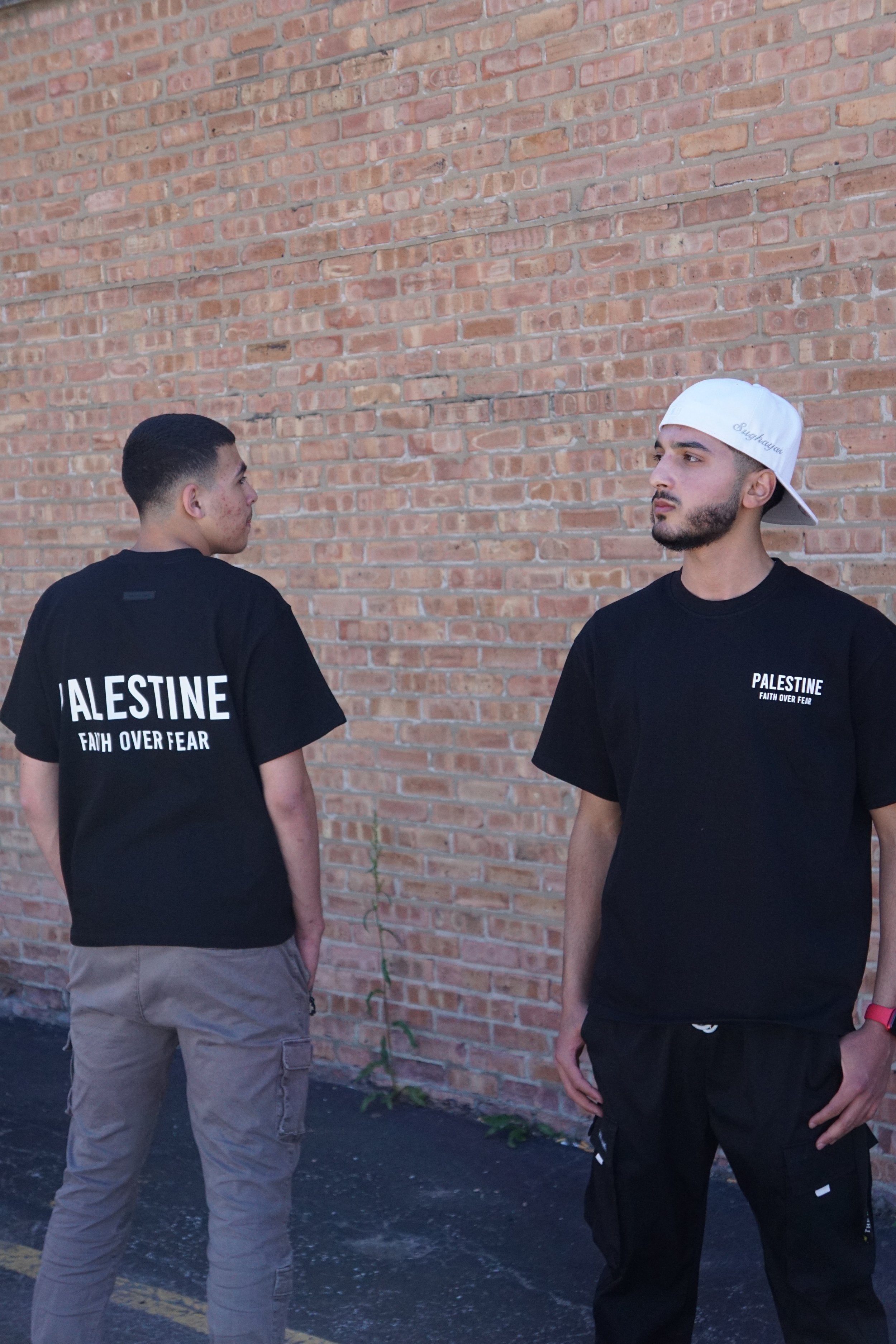 Faith Over Fear Oversized Tee