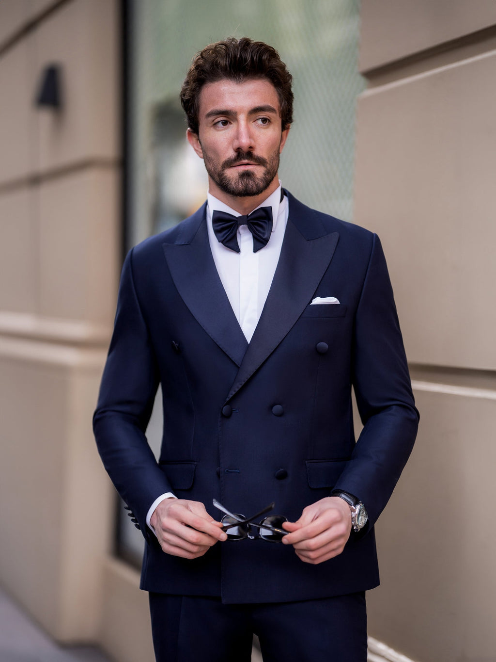 Navy Double Breasted Tuxedo 2-Piece