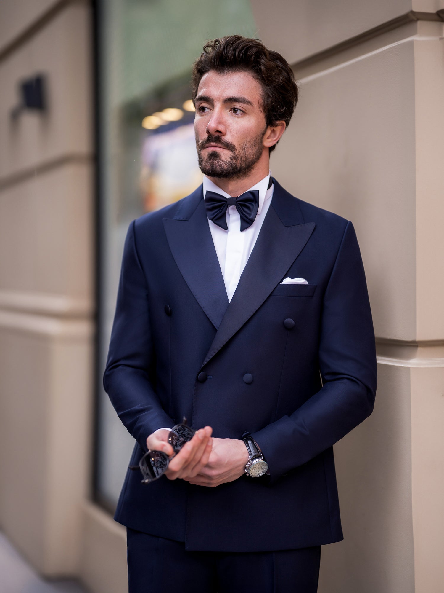 Navy Double Breasted Tuxedo 2-Piece