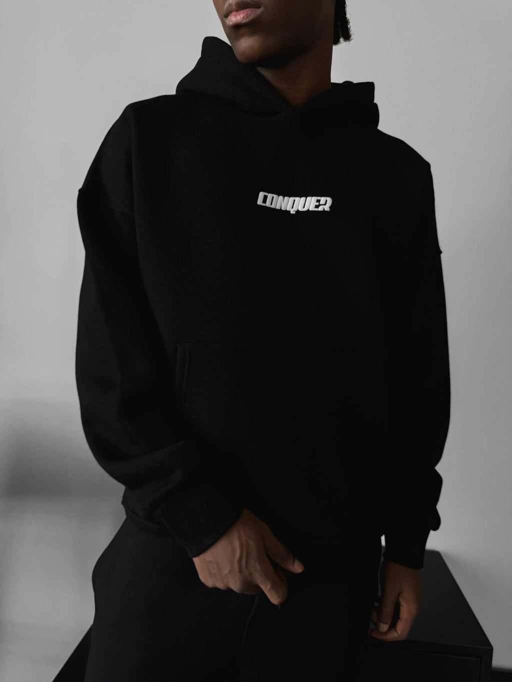 Conquer Oversized Hooded Sweatshirt