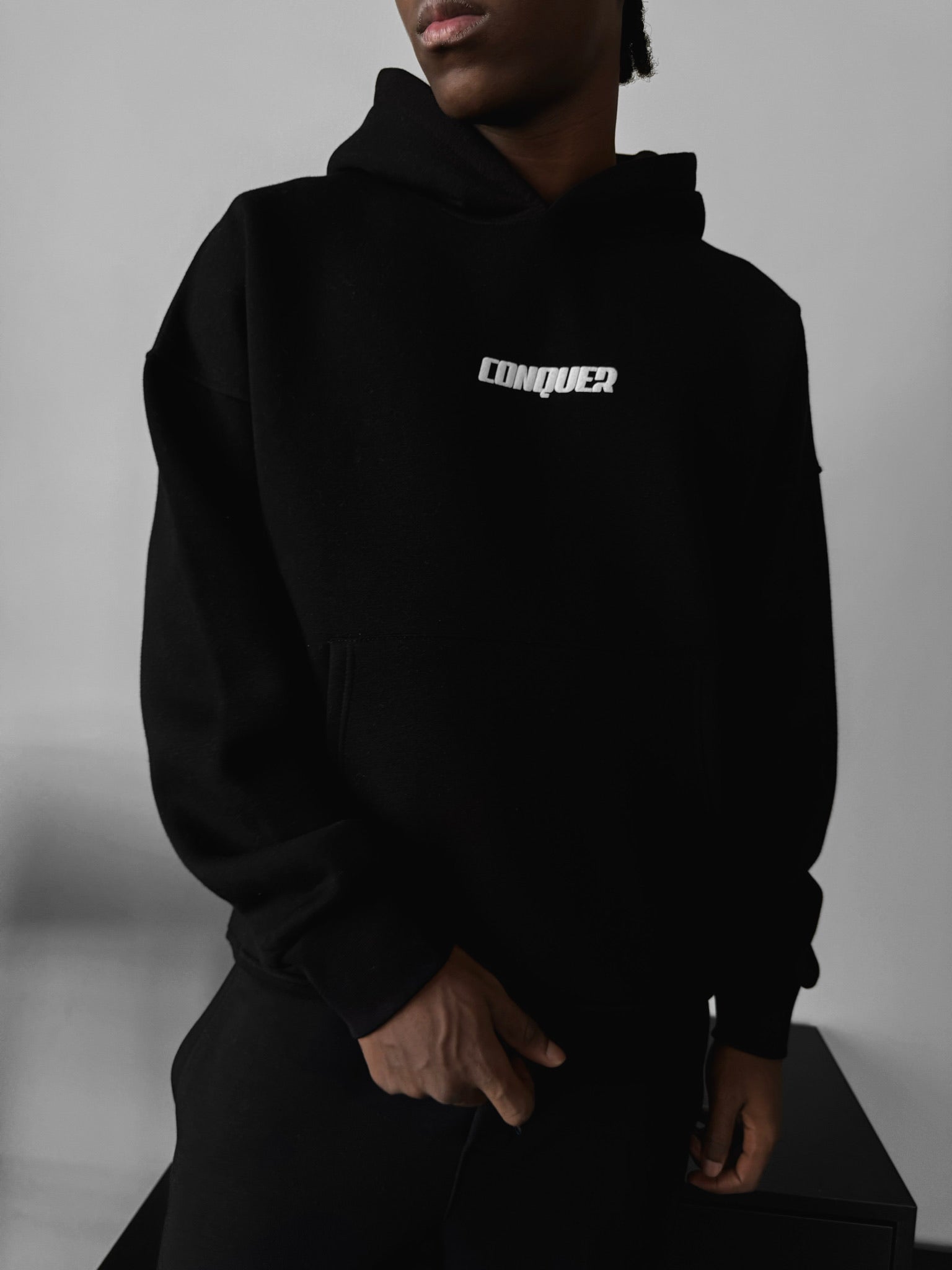 Conquer Oversized Hooded Sweatshirt